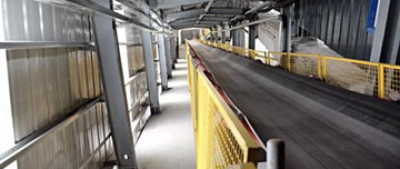 全封閉骨料運輸廊道，讓您的廠區(qū)降塵減噪輕松無憂